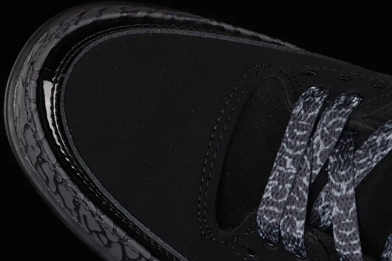 All categories Air Jordan Jordan series basketball shoes Air Jordan 3 Air Jordan 3 "Black Cement" AJ3 Joe 3 matte black cement 136064-002